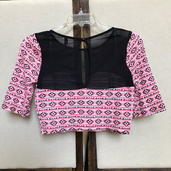 Pink Crop Top - Picture 3 of 3